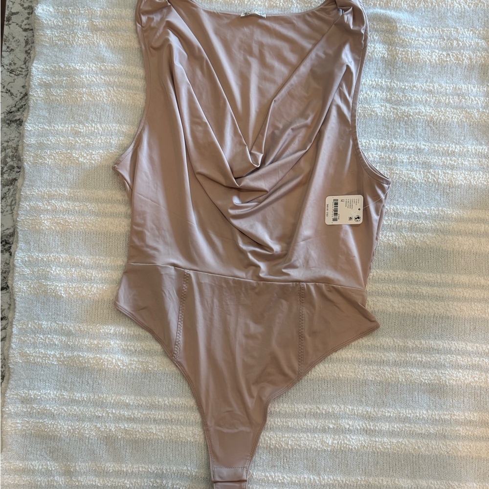 Free People Soft Pink Bodysuit